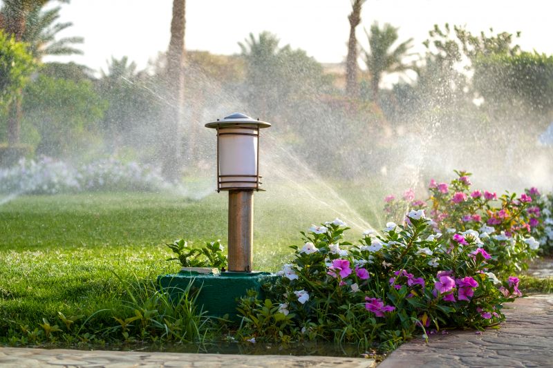 Yard Irrigation Installation detail