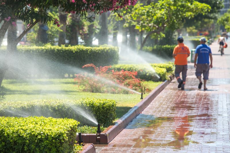 Garden Irrigation Installation