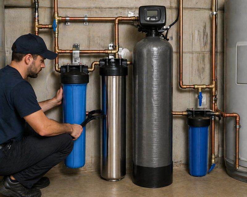 Whole Home Water Filtration in Charlotte, NC